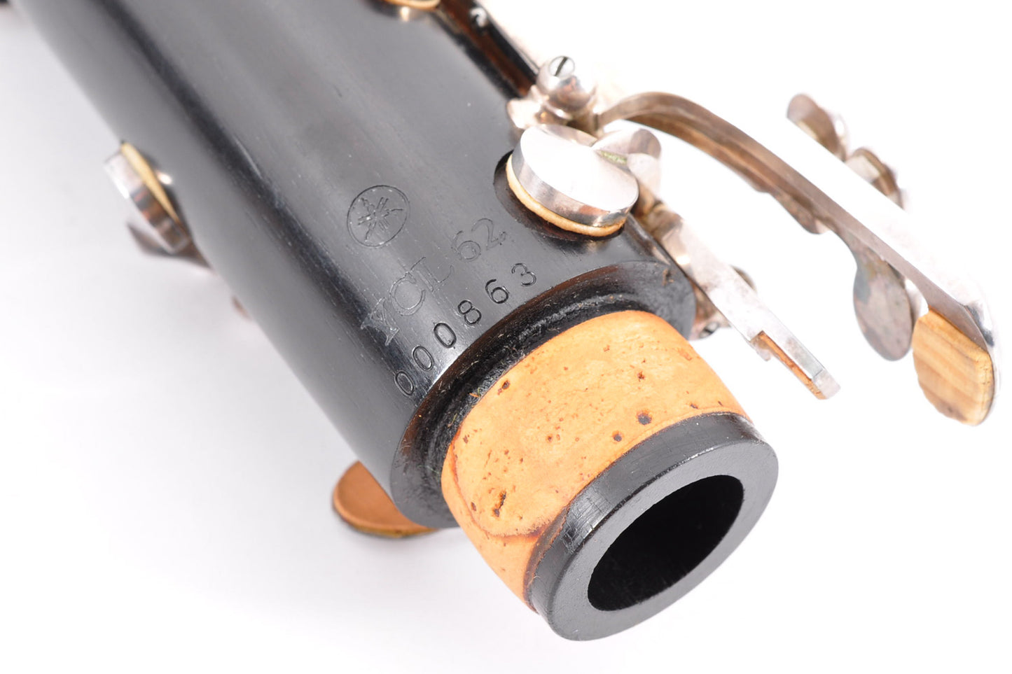 Yamaha YCL-62 Clarinet Key Bb w/Hardcase & Mouthpiece, Ligature Used From Japan #863