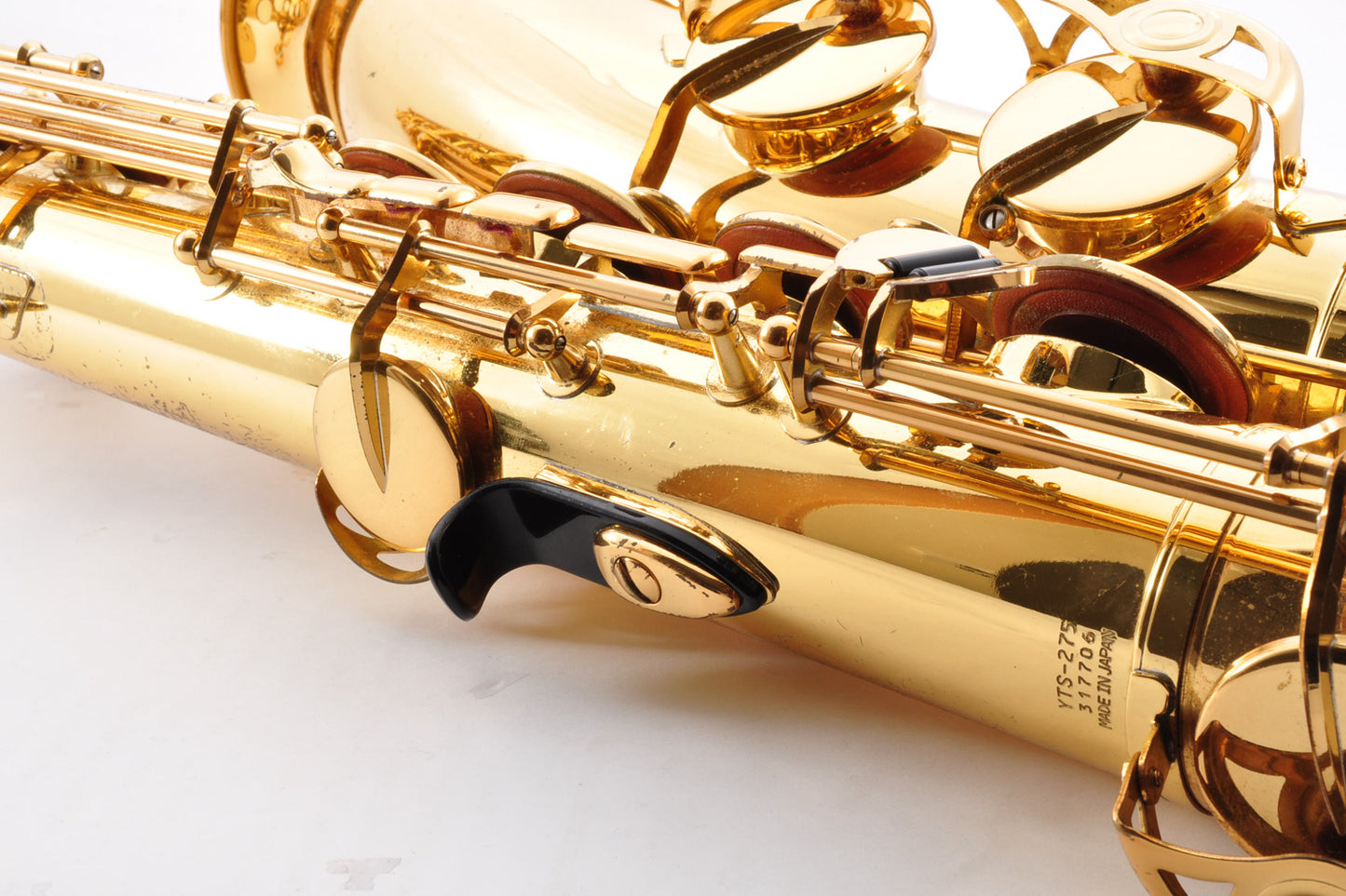 Yamaha YTS-275 Tenor Saxophone Selmer Mouthpeace Ligature w/Case Made In Japan Used From Japan #317706
