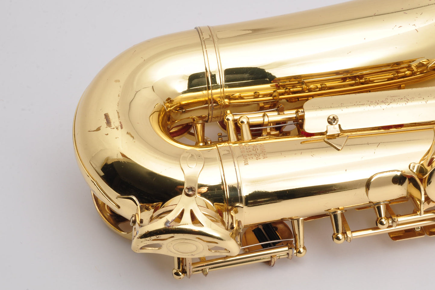 Yamaha YAS-24 Alto Saxophone Made in Japan w/Hardcase Mouthpiece Used From Japan #3530