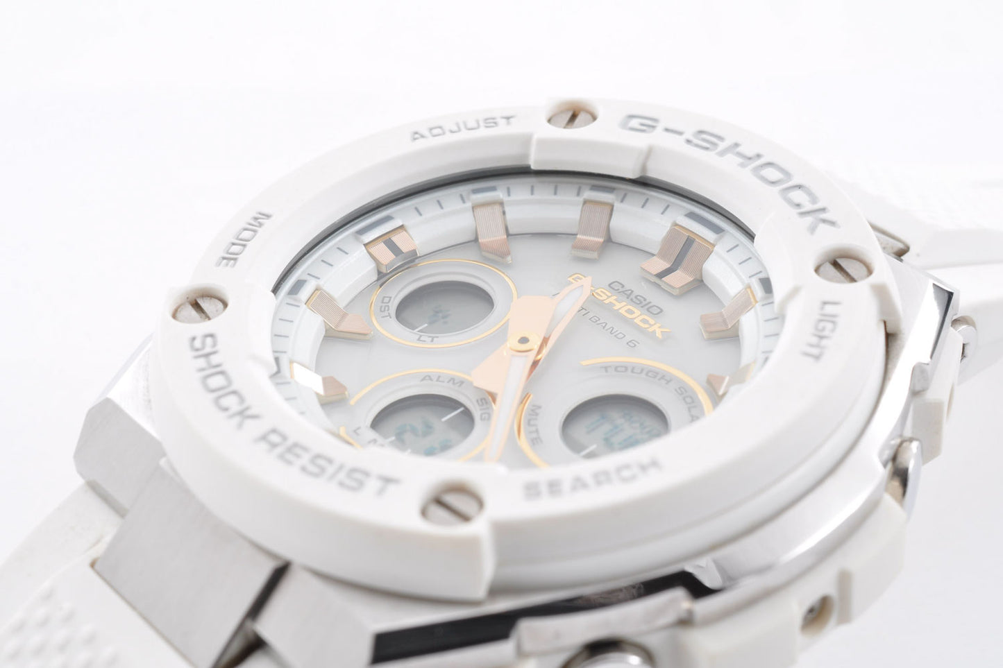 Casio G-Shock GST-W300-7AJF G-STEEL Radio Solar Men Watch 5524 Used From Japan
