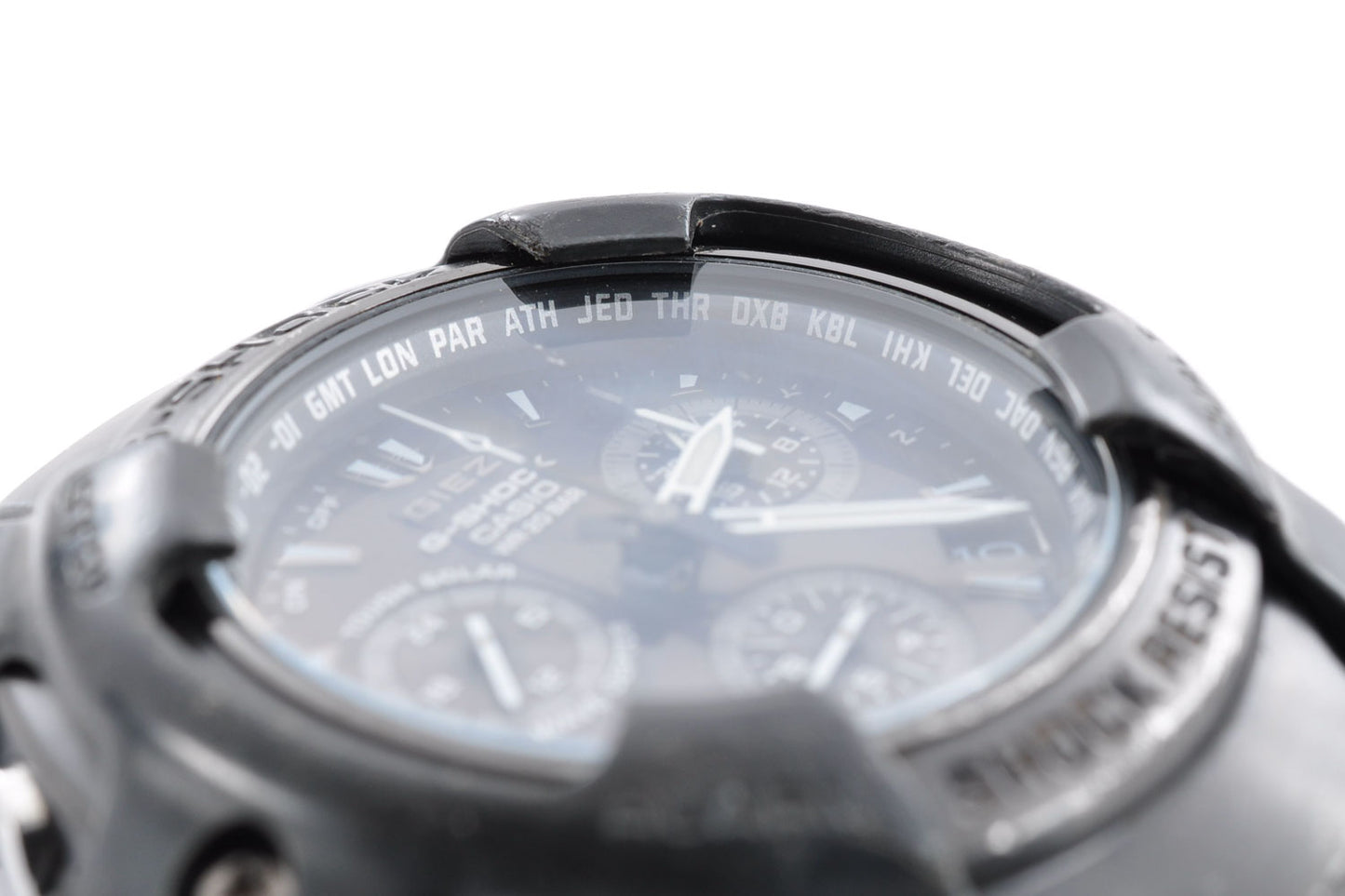 Casio G-Shock GS-1000BJ Giez Black Tough Solar Mens Watch 4343 Used From Japan