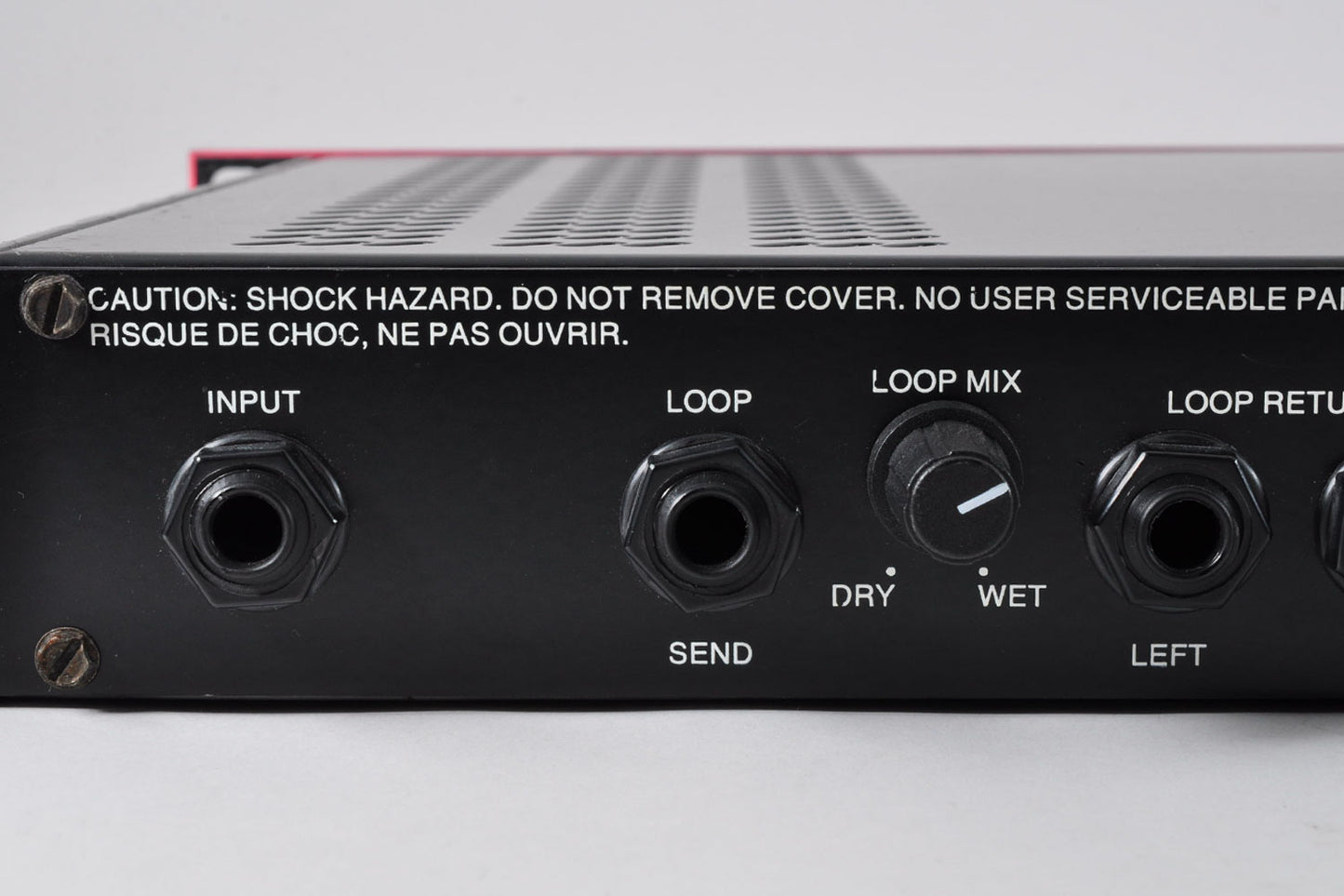 Rocktron Piranha High Voltage Tube Guitar Preamp Rackmount Made In U.S.A. Used From Japan #27549