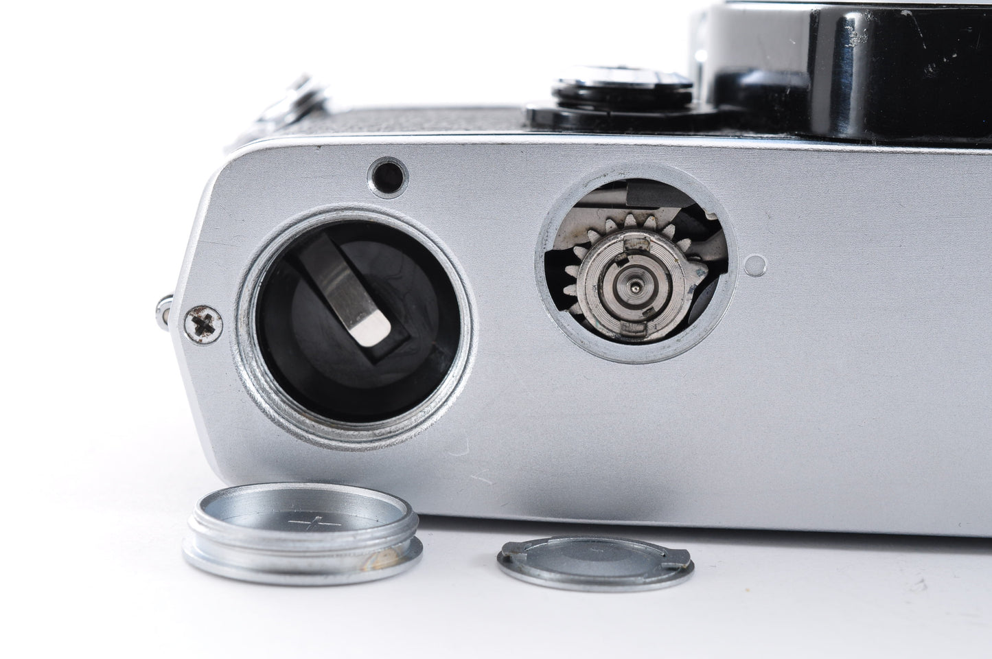 OLYMPUS OM-1 Silver Late model Maintained Meter Works SLR Film Camera From Japan #1080593