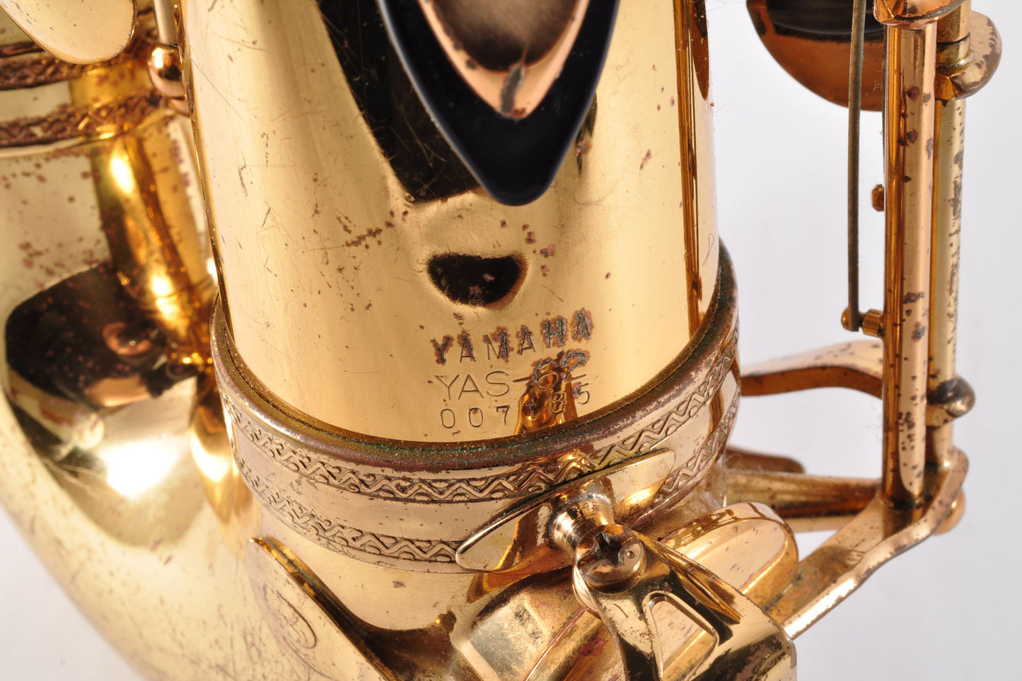 Yamaha YAS-62 Alto Saxophone First Model Made In Japan w/Case Mouthpiece Used From Japan #007185
