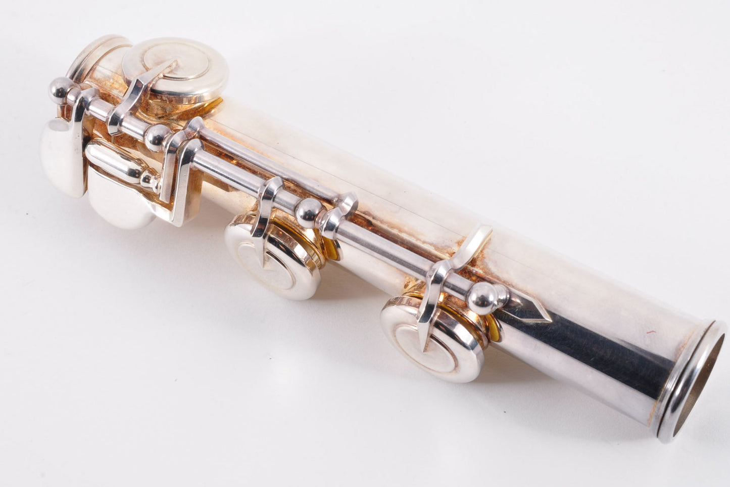 Yamaha YFL-451 Flute Silver w/Hardcase Made in Japan Used From Japan #013906