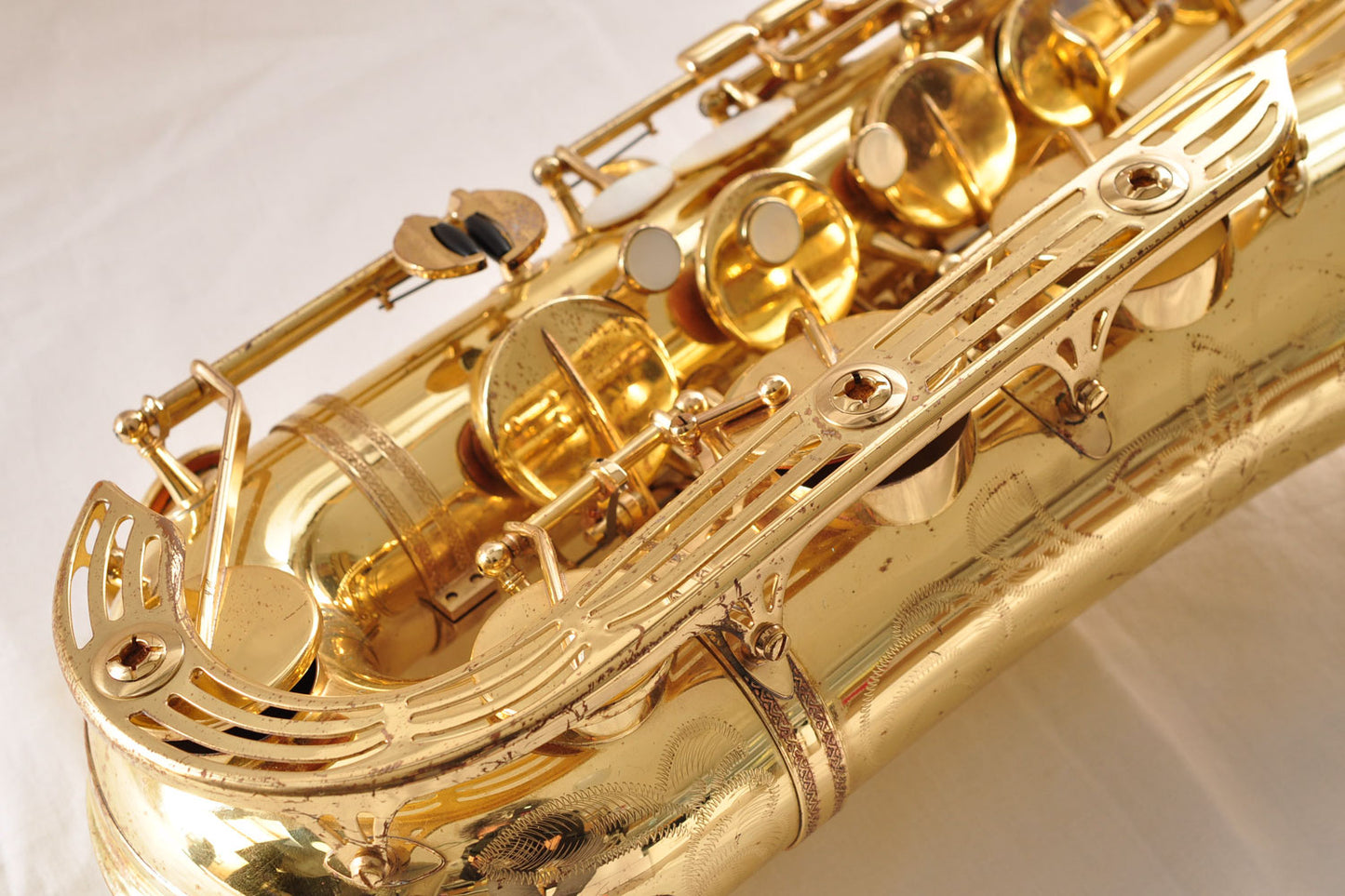 Yamaha YTS-61 Tenor Saxophone Purple Logo Made In Japan w/Case Used From Japan #010807