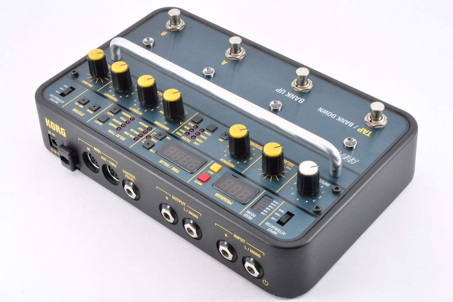 Korg SDD-3000-PDL Pedal Programmable Digital Delay w/Box Adapter Used From Japan #004433