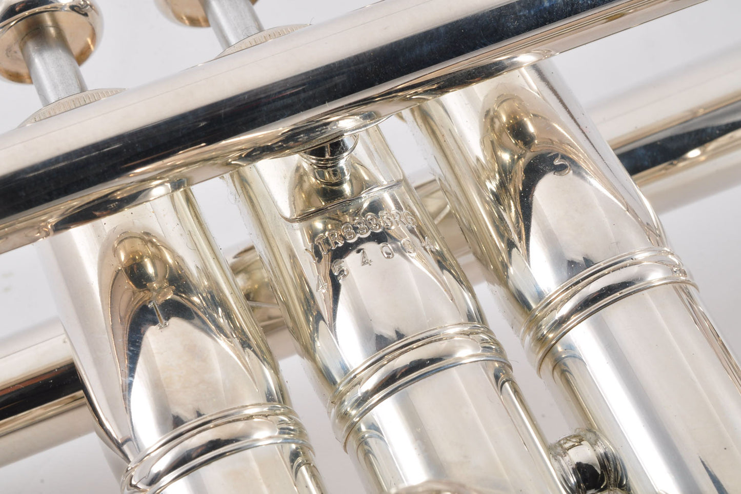 Yamaha YTR-8335RGS Trumpet Xeno Silver Made In Japan Reverse Leadpipe w/Case Used From Japan #454004