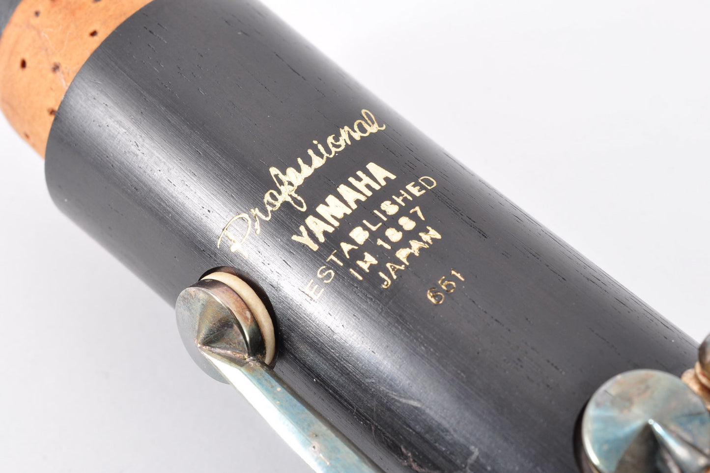 Yamaha YCL-651 Clarinet Professional w/Hardcase Carrybag Mouthpiece Legature Used From Japan #011279