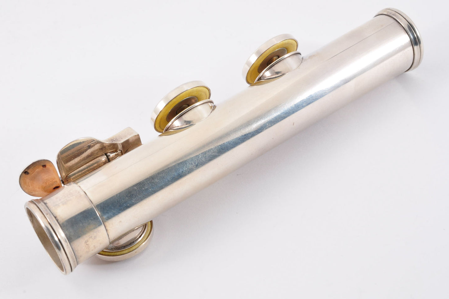 Yamaha YFL-61 Flute Silver Professional Nippon Gakki Made in Japan w/Hardcase Used From Japan