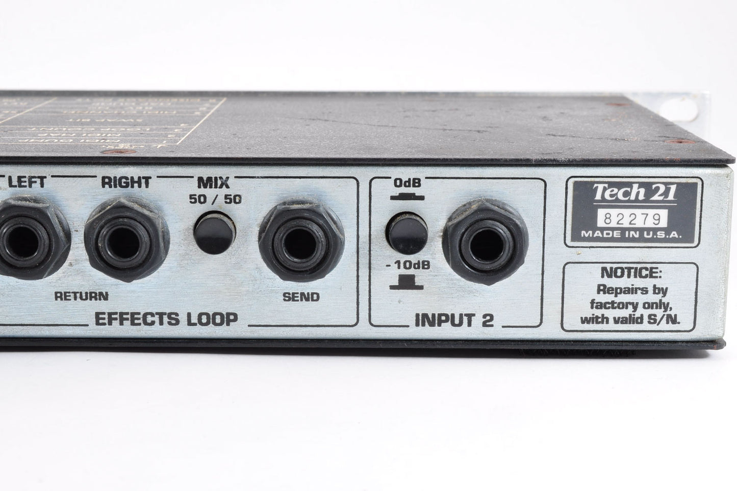 Tech21 NYC PSA-1 SansAmp Model Preamp 1U Rackmount Made In U.S.A. Tested Used From Japan #82279
