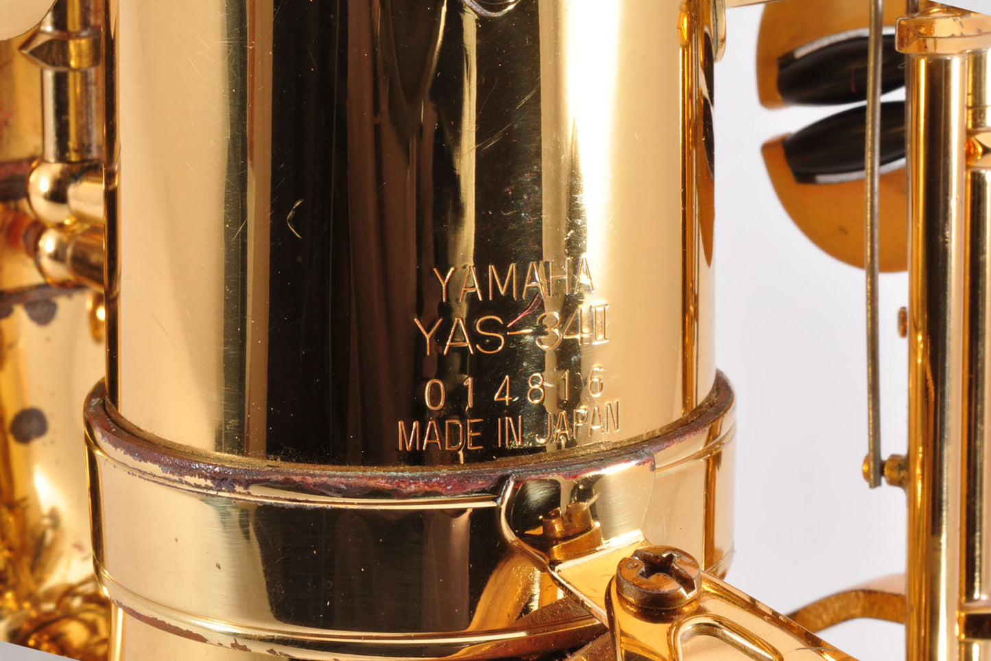Yamaha YAS-34II Alto Saxophone Made in Japan w/Hardcase Mouthpiece Used From Japan #14816