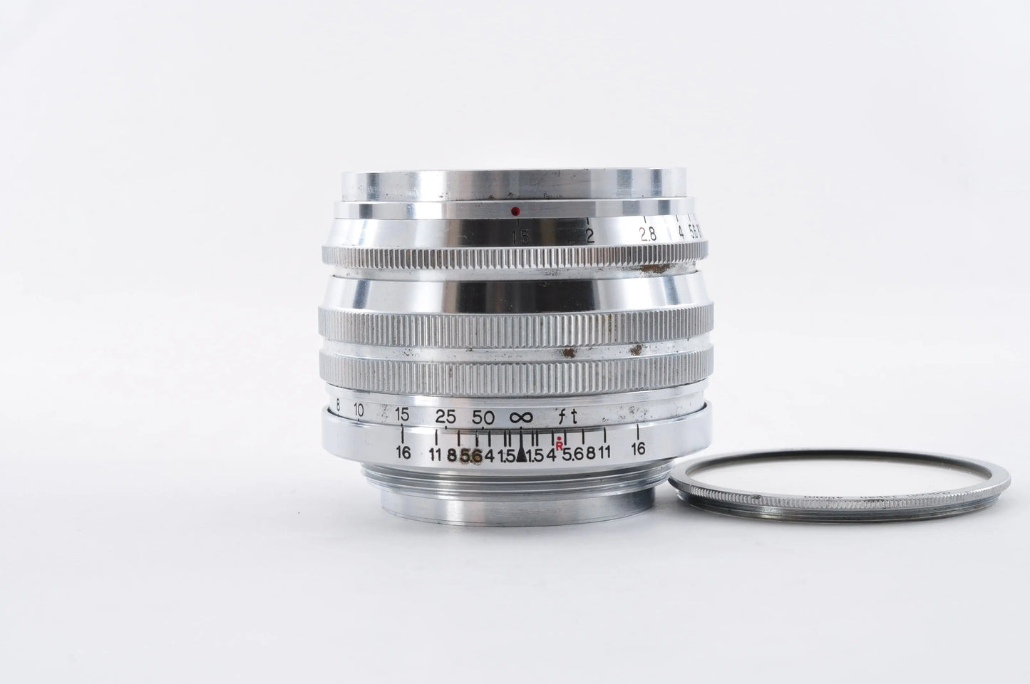 Canon 50mm f/1.5 Lens LTM L39 Leica Rangefinder Screw Mount From Japan #14385