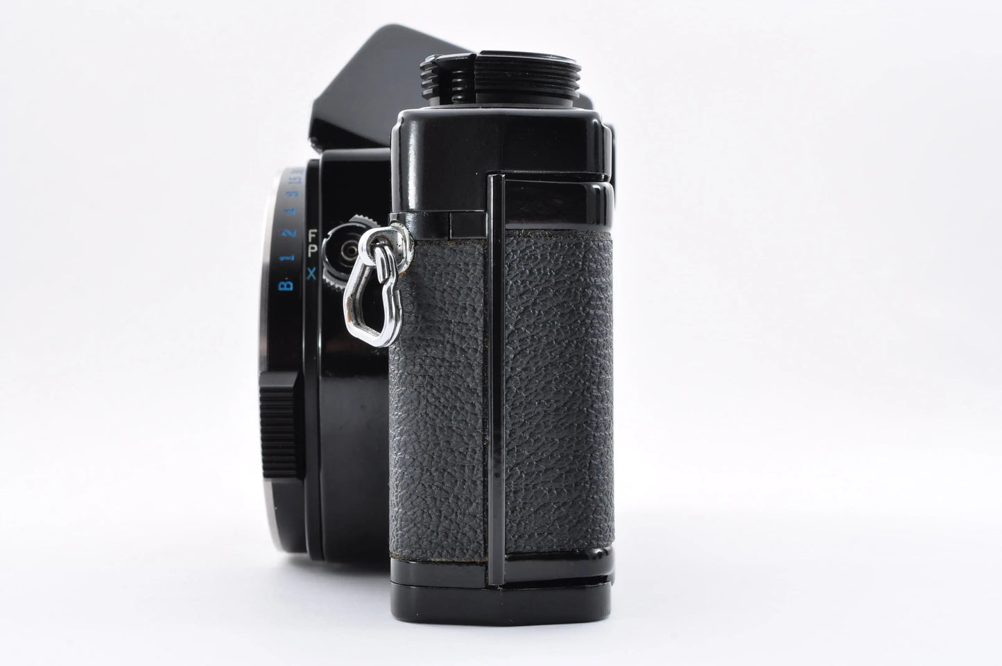 Olympus OM-1 Black 35mm SLR Film Camera F.ZUIKO AUTO-S 50mm F1.8 Near mint From Japan #804370
