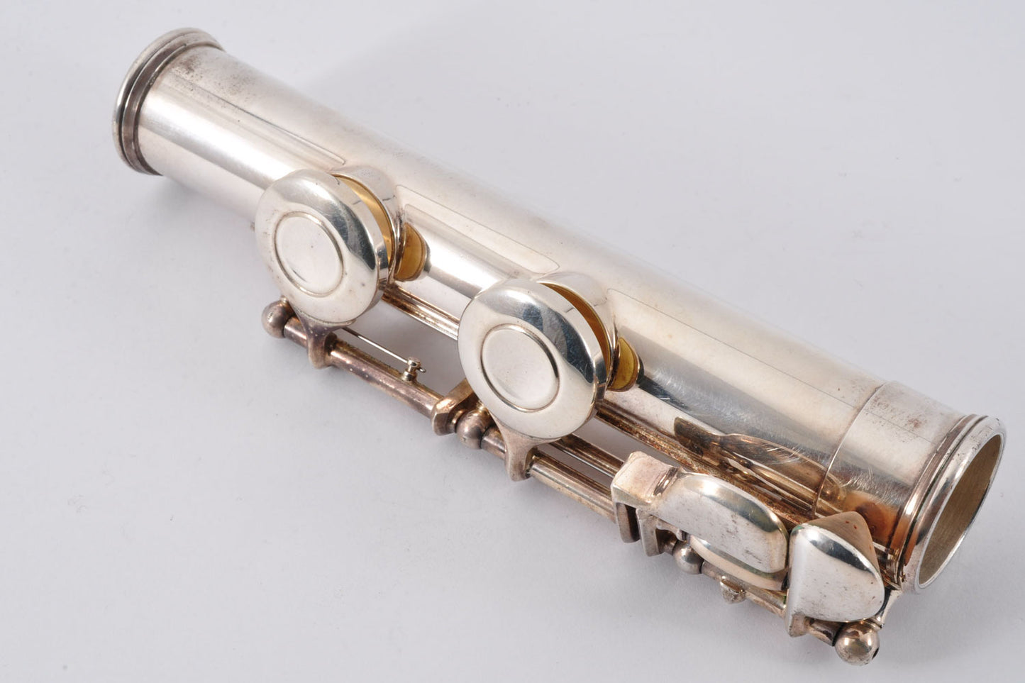 Yamaha YFL-411II Flute 925 Silver Made In Japan w/Hardcase Carrybag Used From Japan #309796