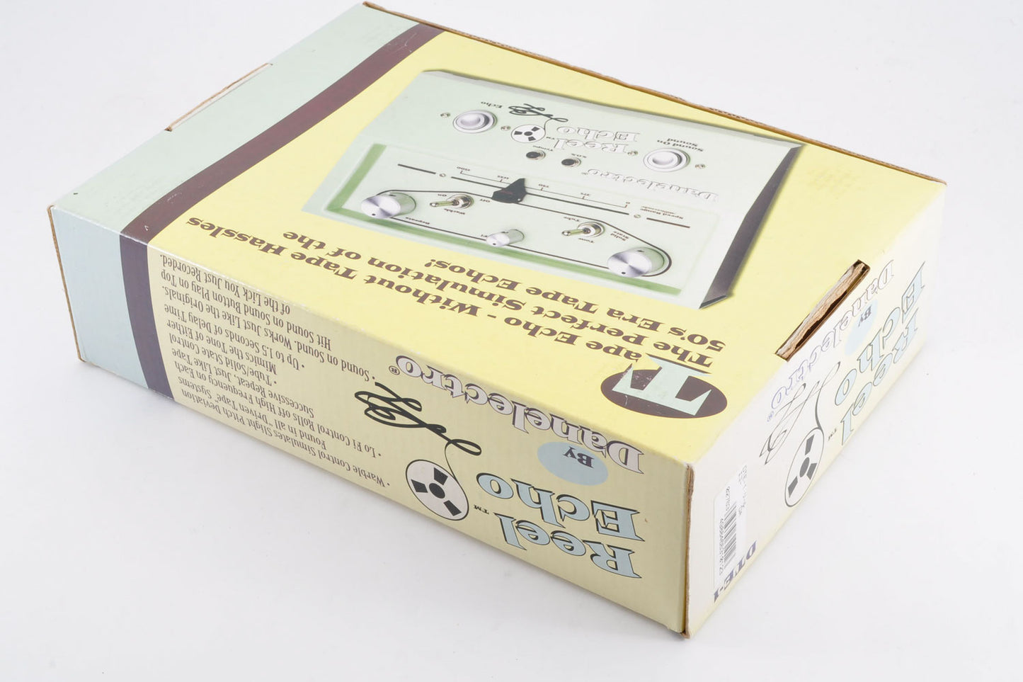 Danelectro Reel Echo DTE-1 Tape Echo w/OriginalBox Guitar Effect Pedal Openbox From Japan #6030155724