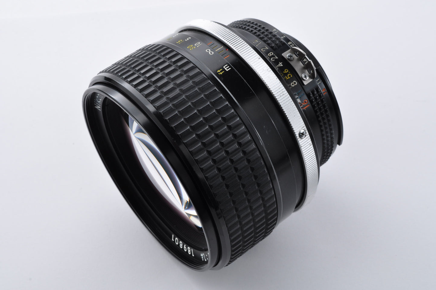 Nikon Ai-s Nikkor 85mm f1.4 Maintained MF portrait Prime Lens Ais From Japan #189801
