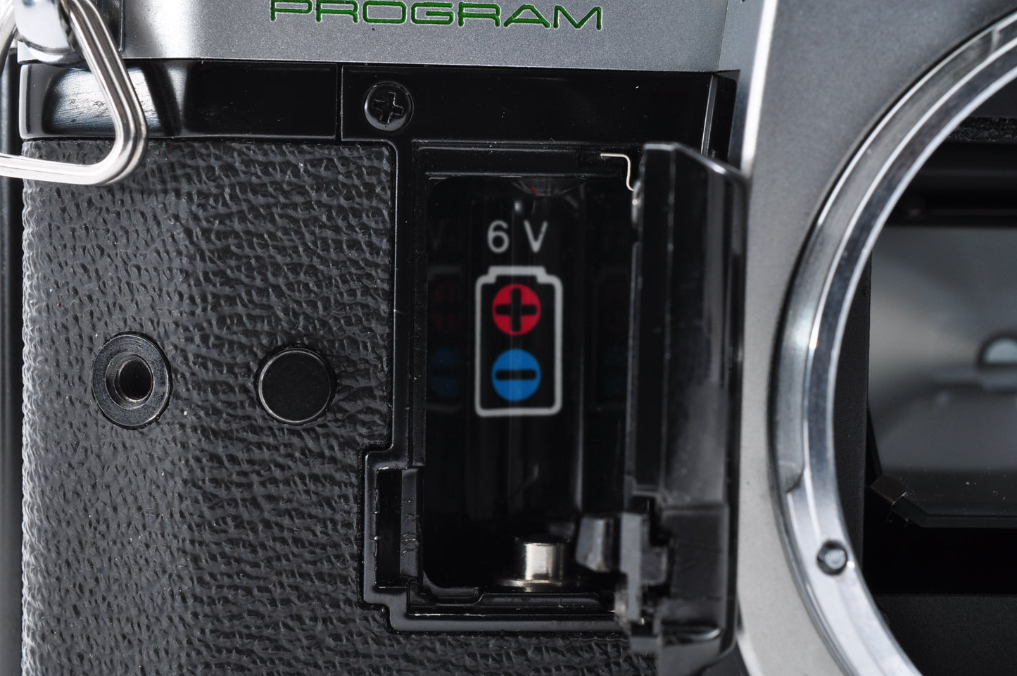 Canon AE-1 Program Silver Maintained SLR 35mm Film Camera NFD 50mm f1.4 From Japan #1226155