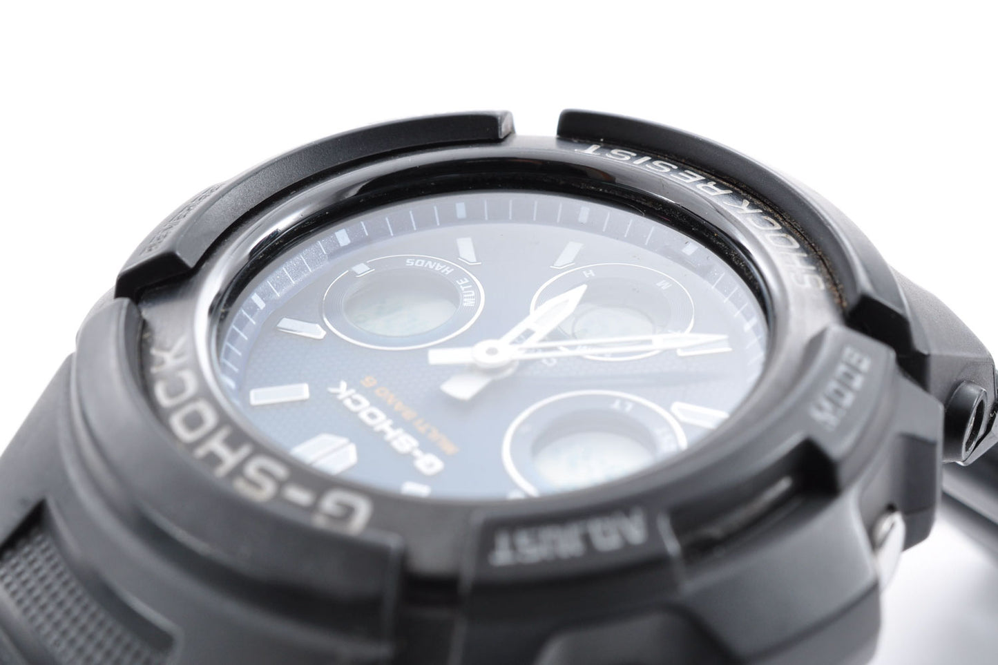 Casio G-Shock AWG-M100SB-2A Men's Watch 5230 Multiband6 Tough Solar Used From Japan