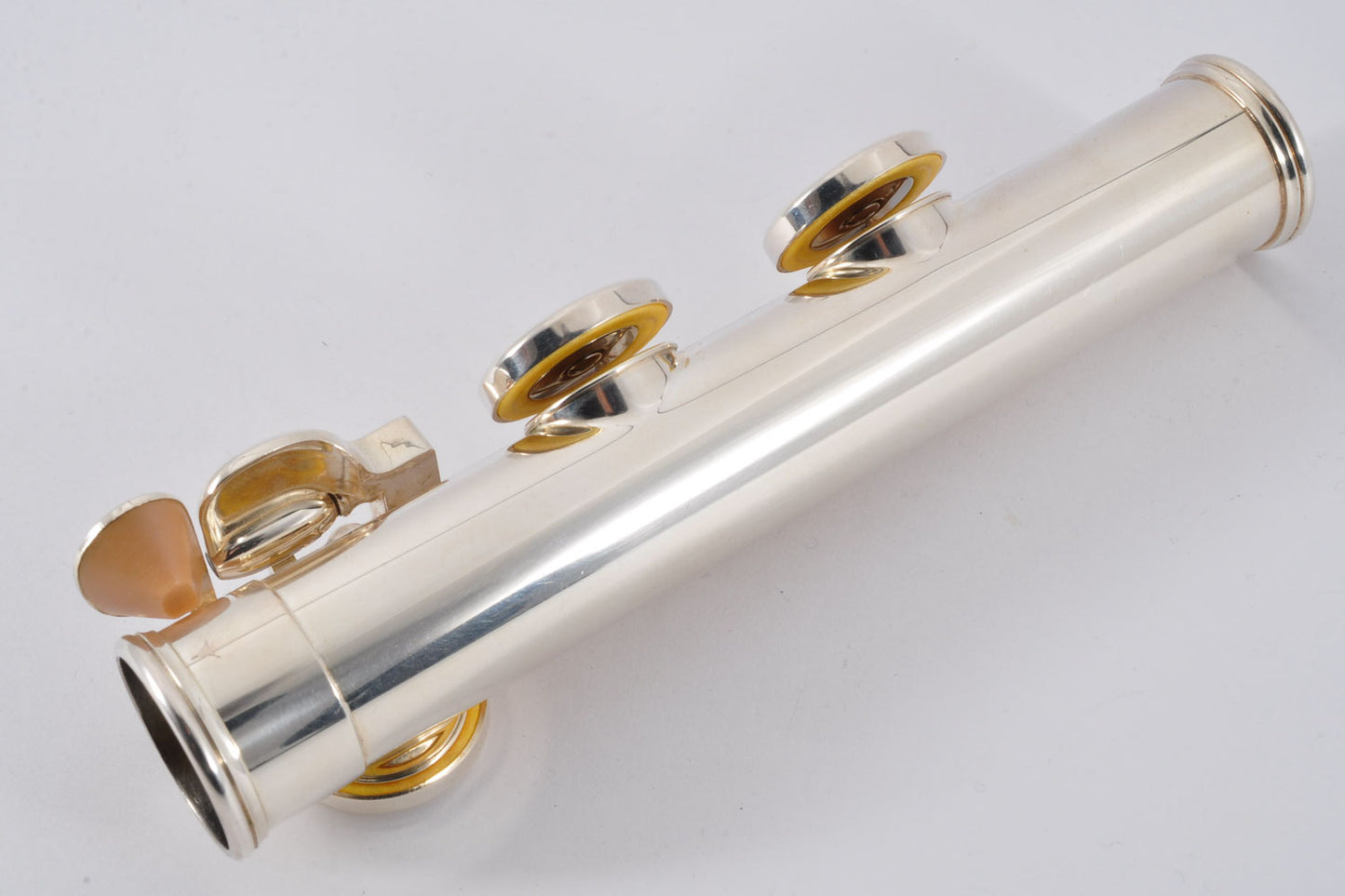 Yamaha YFL-312 Flute Silver E-Mechanism w/Case Carrybag Made In Indonesia Used From Japan #K33777