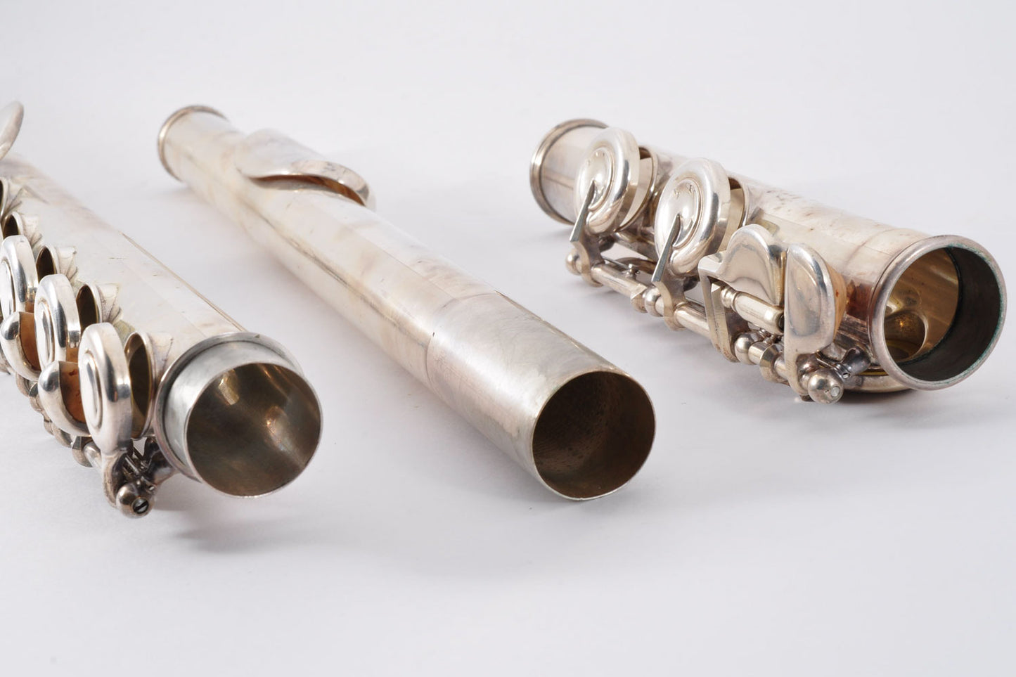 Yamaha YFL-451 Flute Silver Professional Model w/Case Carrybag Used From Japan #007909