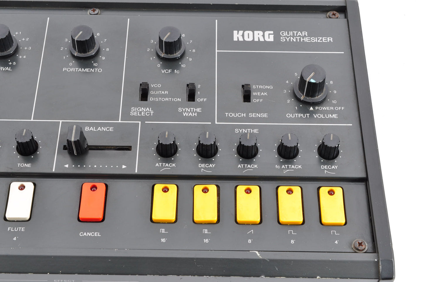 Korg X-911 Analog Guitar Synthesizer Effects Vintage Made In Japan Used From Japan #270163