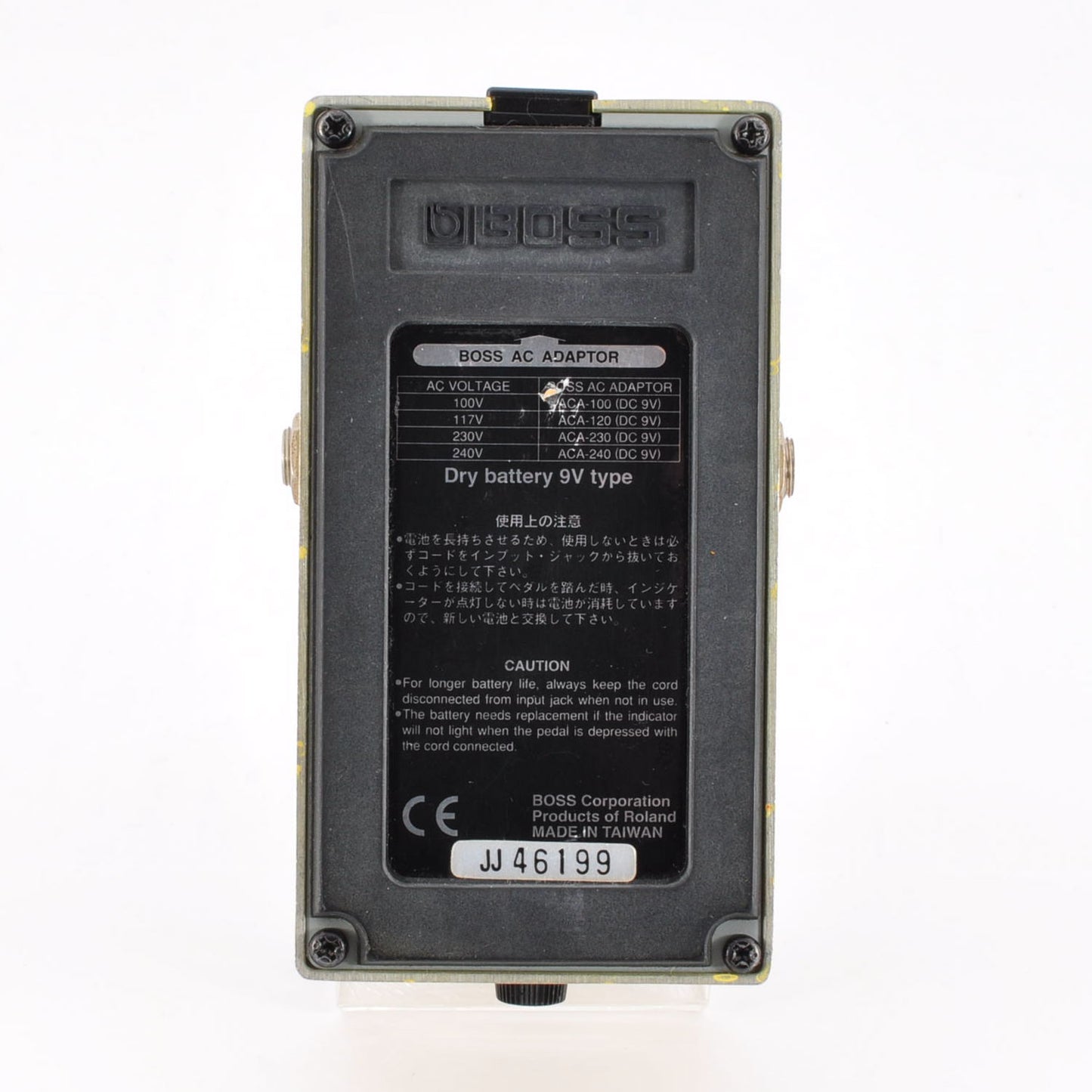 Boss SD-1 Modified FuzzFusion SuperOverdrive Clipping 1N34A&LED3mm Used From Japan #JJ46199