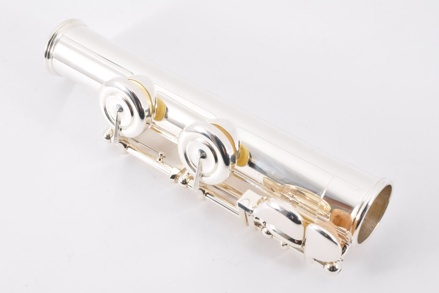 Yamaha YFL-412LSE Flute Silver w/Hardcase Made in Japan Used From Japan #087044