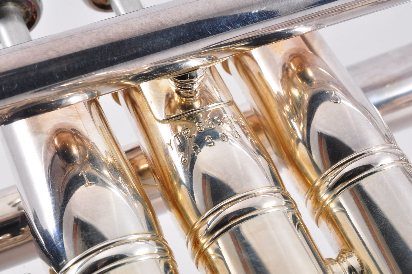 Yamaha YTR-8335HS Trumpet Xeno High Silver Made In Japan Heavy Model w/Hardcase Mouthpiece Used From Japan #203032