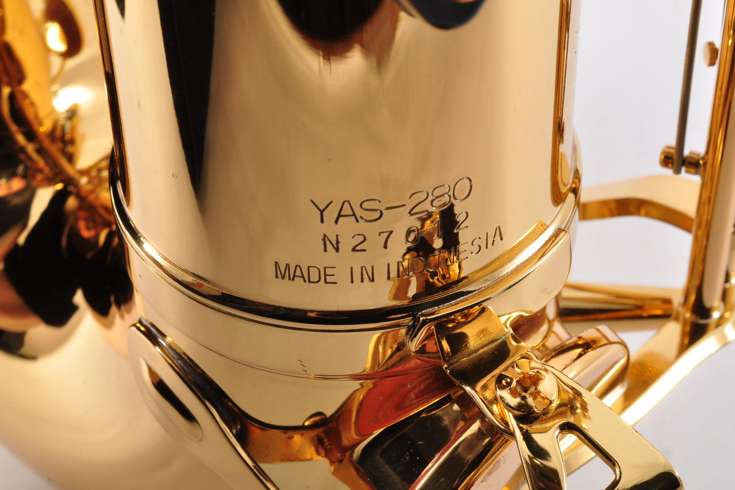 Yamaha YAS-280 Alto Saxophone w/Case Musical Instrument Made In Indonesia Used From Japan #N27012