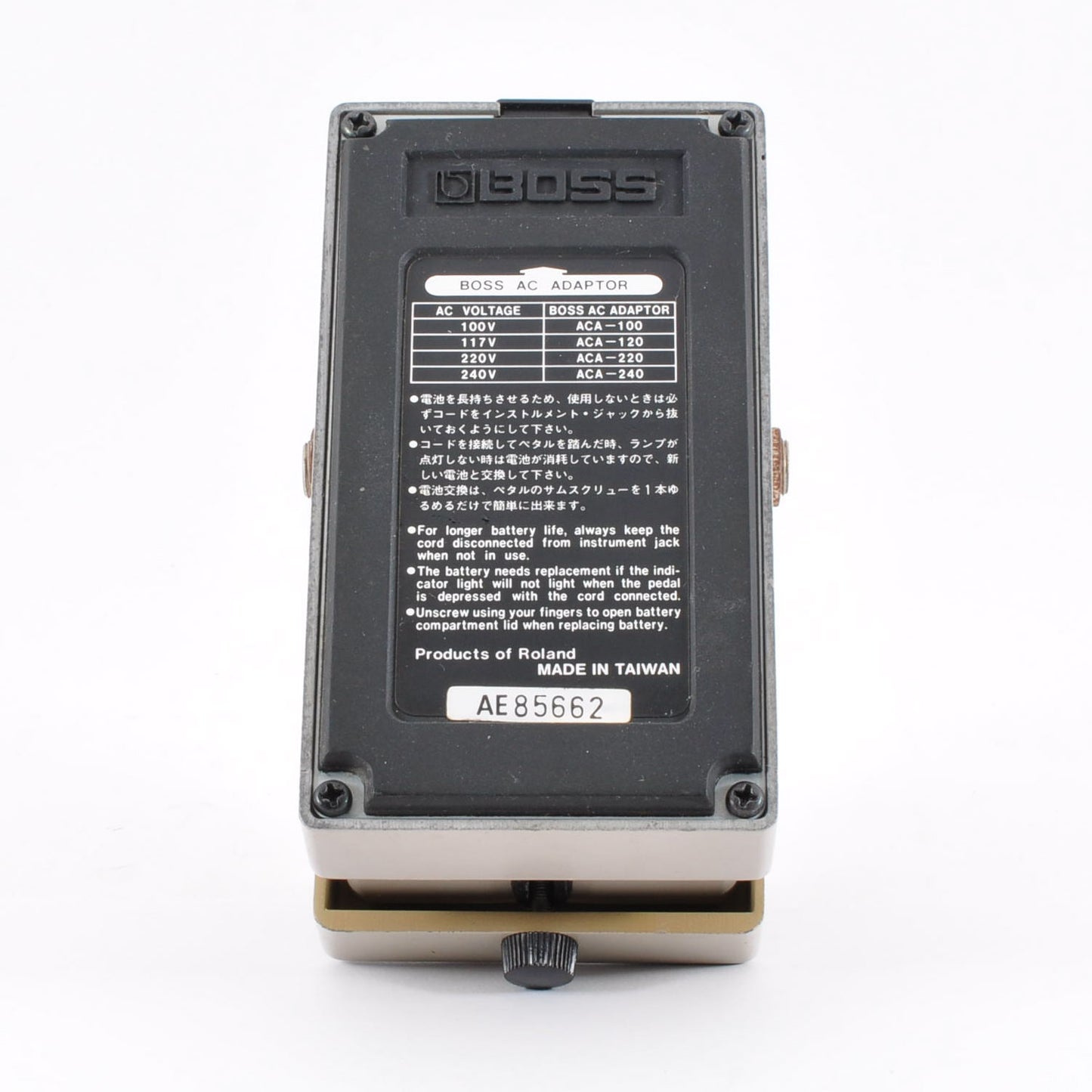 Boss GE-7 Modified Noiseless Equalizer PSA.OK Made In Taiwan 1993 Effects Pedal Used From Japan #AE85662