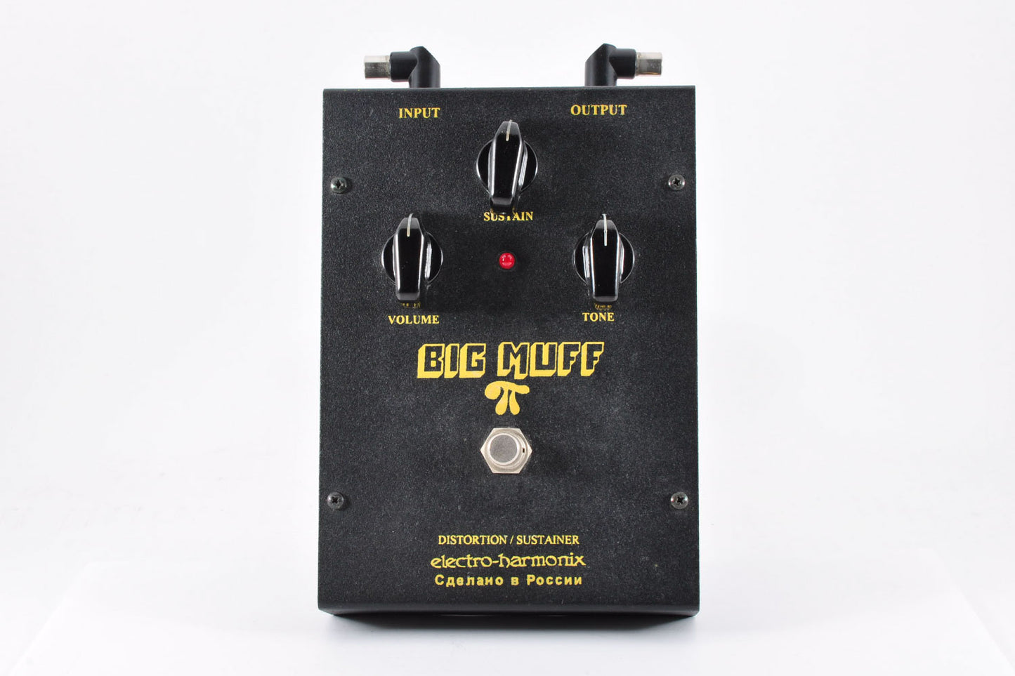 Electro Harmonix Russian Big Muff Black Guitar Fuzz Pedal w/Box Used From Japan #BMR599