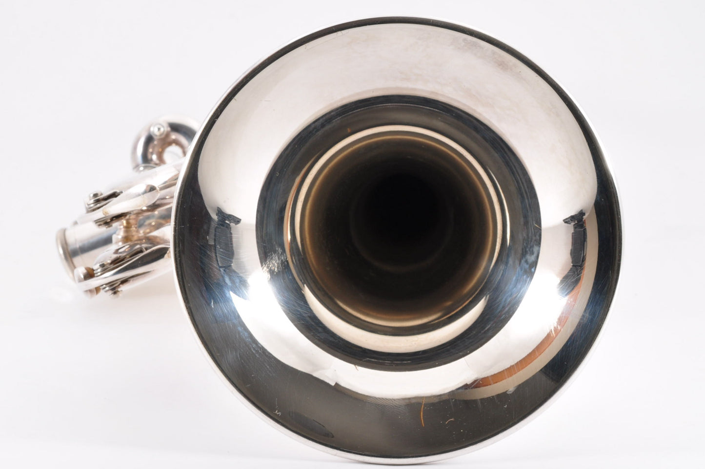 Yamaha YCR-2610S Cornet Silver Key Eb w/Hardcase&Mouthpiece Used From Japan #1338