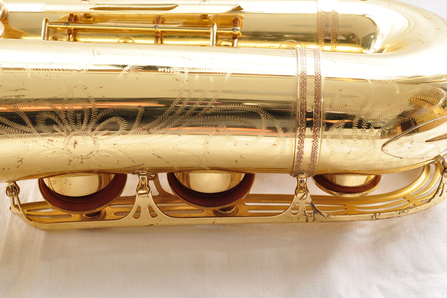 Yamaha YTS-61 Tenor Saxophone Purple Logo Made In Japan w/Case Used From Japan #010807
