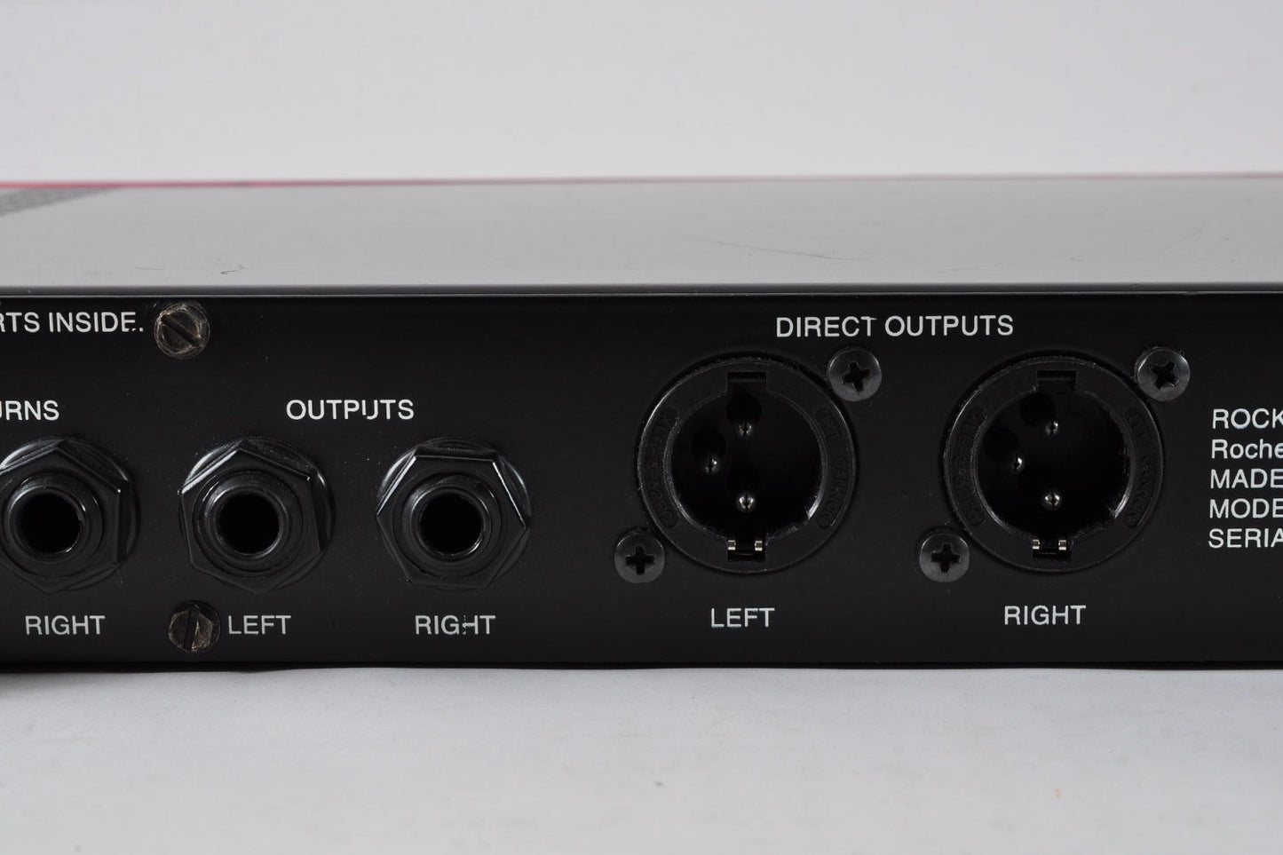 Rocktron Piranha High Voltage Tube Guitar Preamp Rackmount Made In U.S.A. Used From Japan #27549