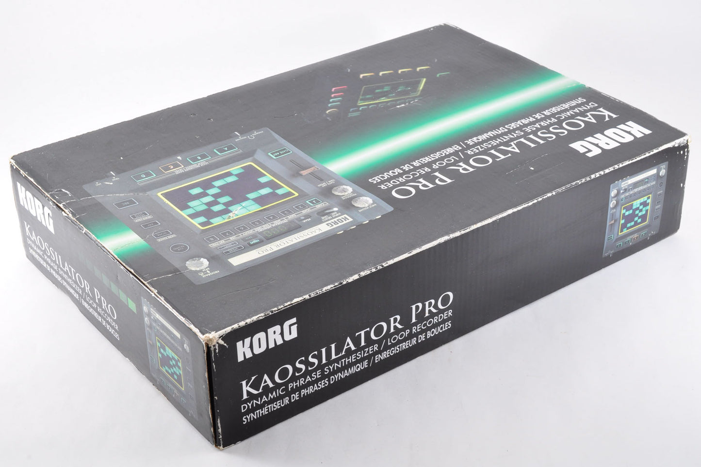 Korg KO-1 PRO KAOSSILATOR PRO Dynamic Phrase Synthesizer Loop Recorder w/Adapter&Box Used From Japan #030898