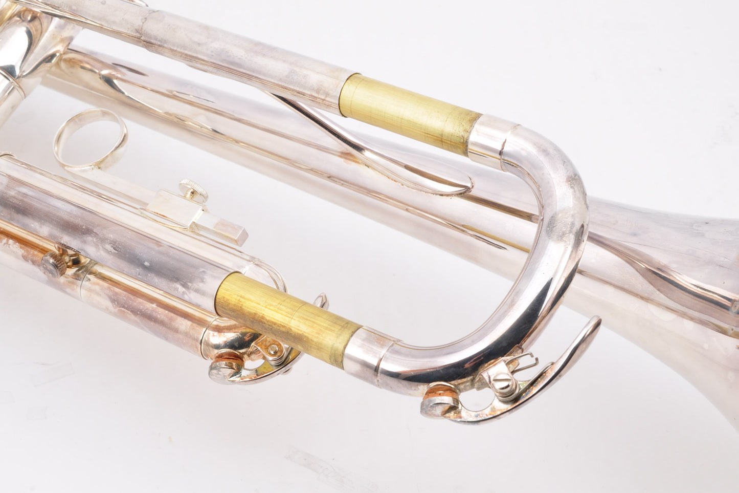 Yamaha YTR-2320ES Trumpet Silver w/Hardcase Mouthpiece Made In Japan Used From Japan #210254