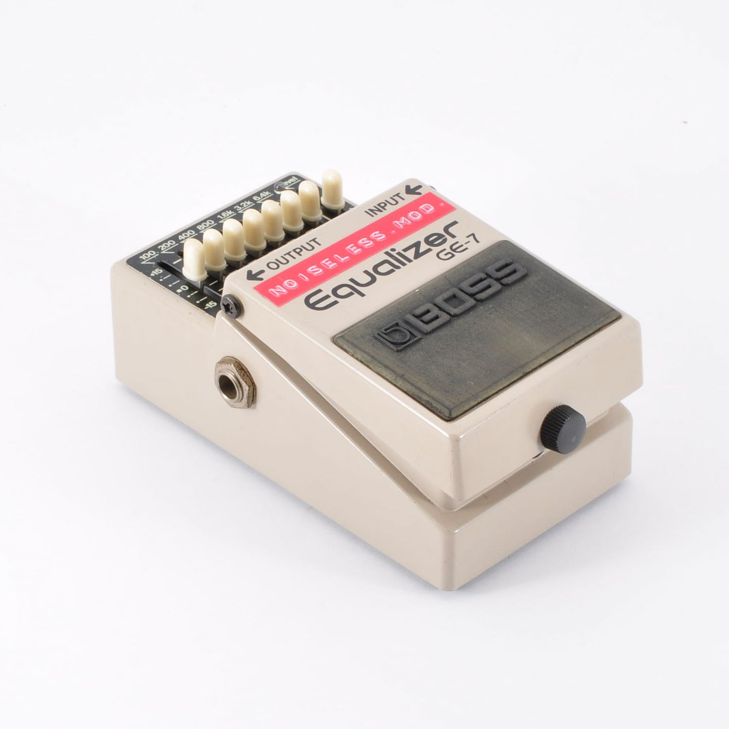 Boss GE-7 Modified Noiseless Equalizer PSA.OK Made In Taiwan 1995 Guitar Effects Pedal Used From Japan #CH09483