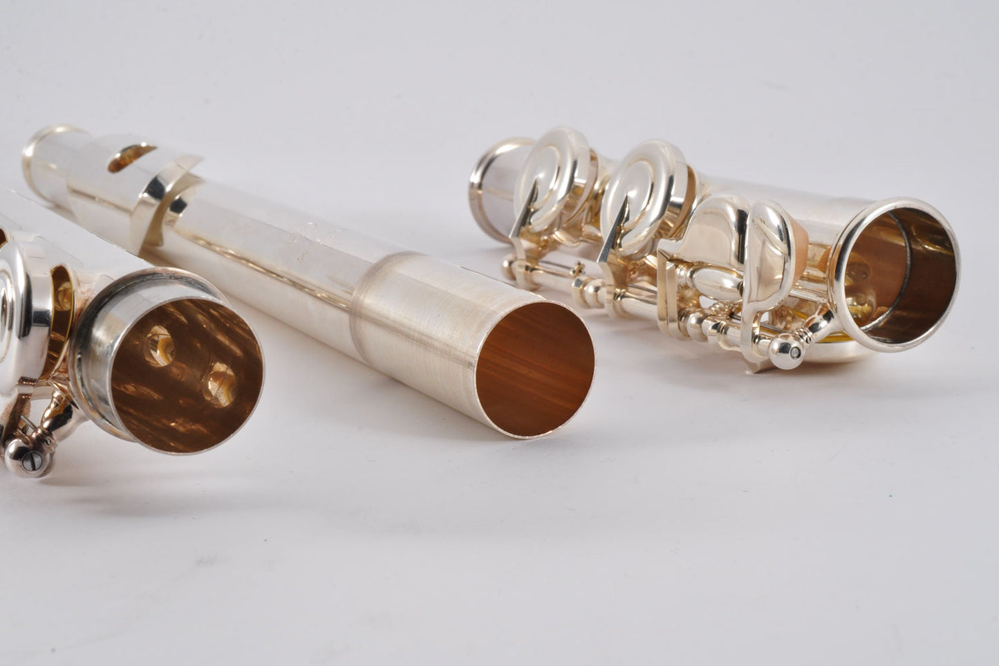 Yamaha YFL-312 Flute Silver E-Mechanism w/Case Carrybag Made In Indonesia Used From Japan #K33777