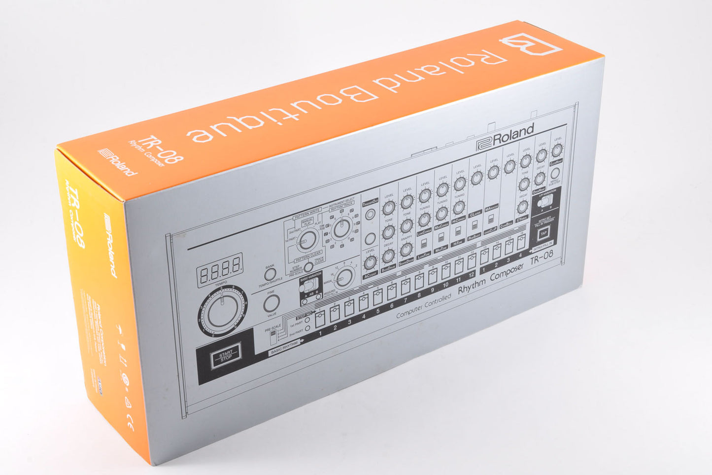Roland TR-08 Rhythm Composer Computer Controlled w/Original Box Used From Japan #Z2I836