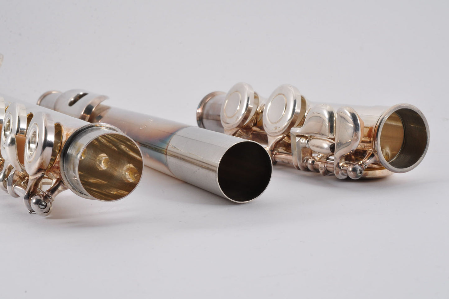 Yamaha YFL-261S II Flute Silver Open Hole w/Case Made In Japan Used From Japan #315109
