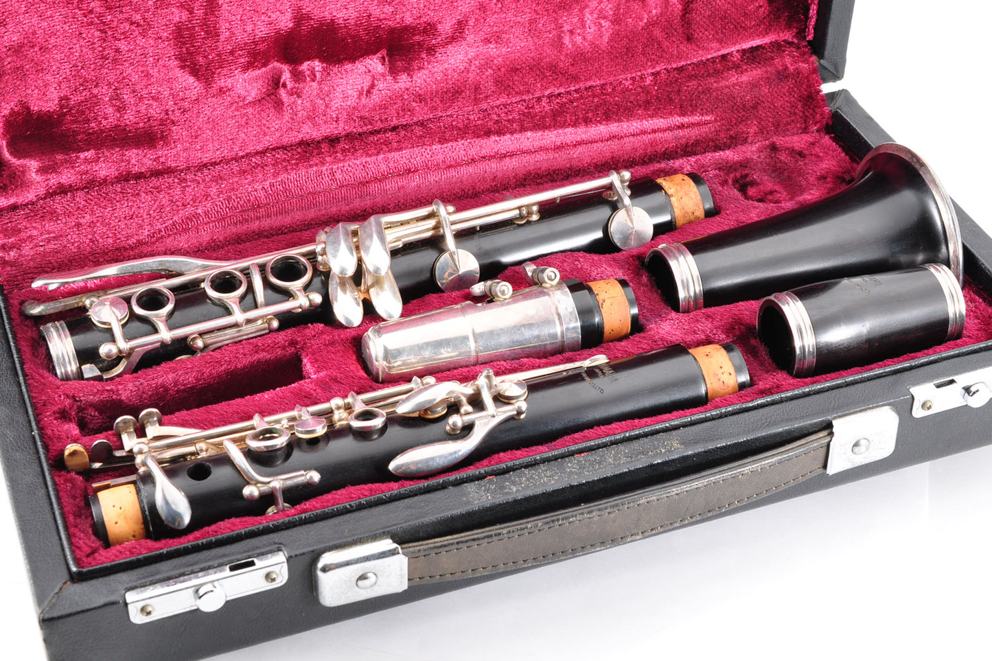 Yamaha YCL-62 Clarinet Key Bb w/Hardcase & Mouthpiece, Ligature Used From Japan #863