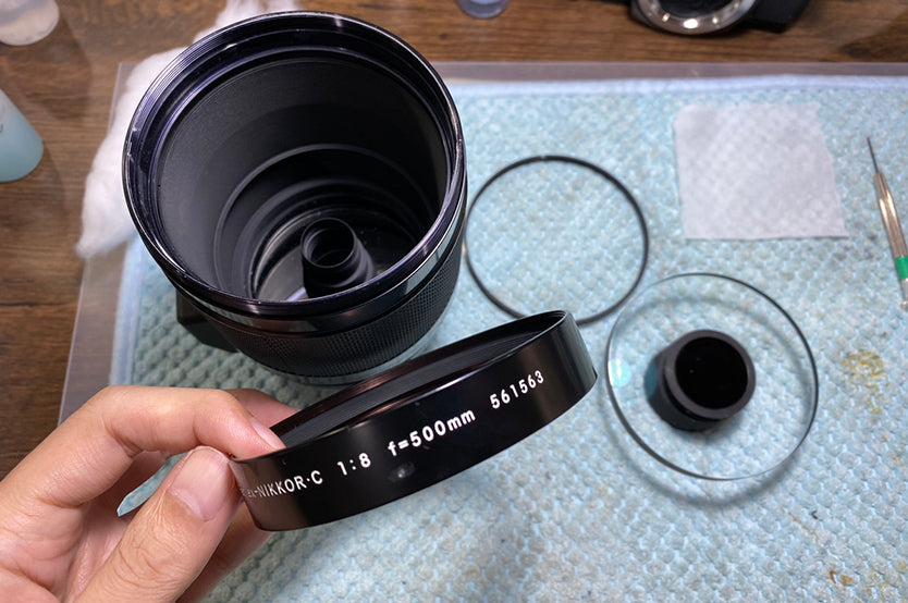 Nikon Reflex Nikkor C 500mm F8 Maintained telephoto Mirror Lens From Japan #561563