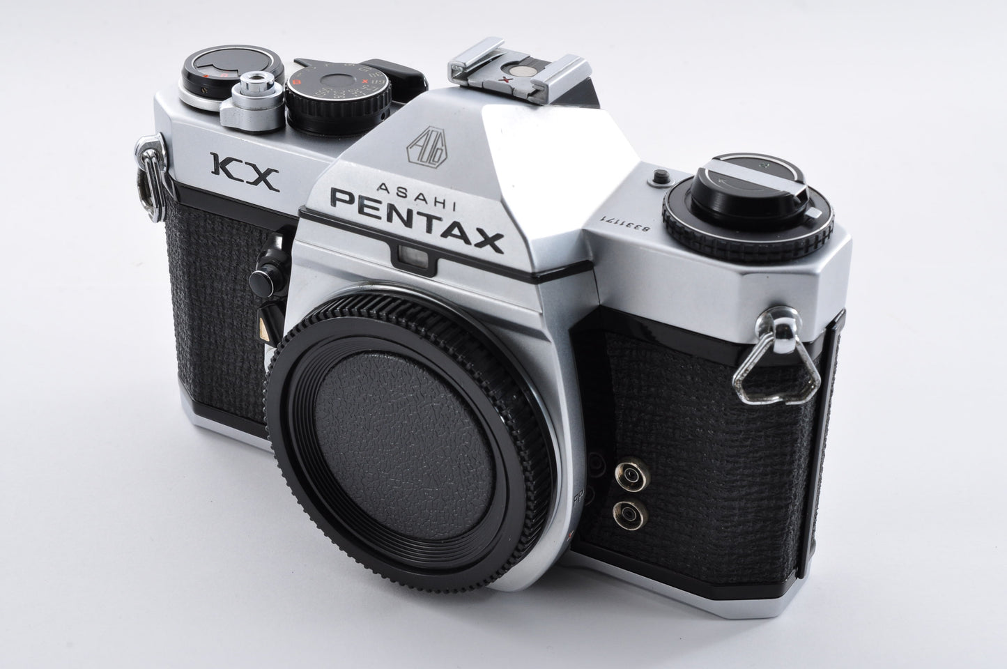 ASAHI PENTAX KX Silver Maintained Meter Works 35mm SLR Film Camera From Japan #8331171