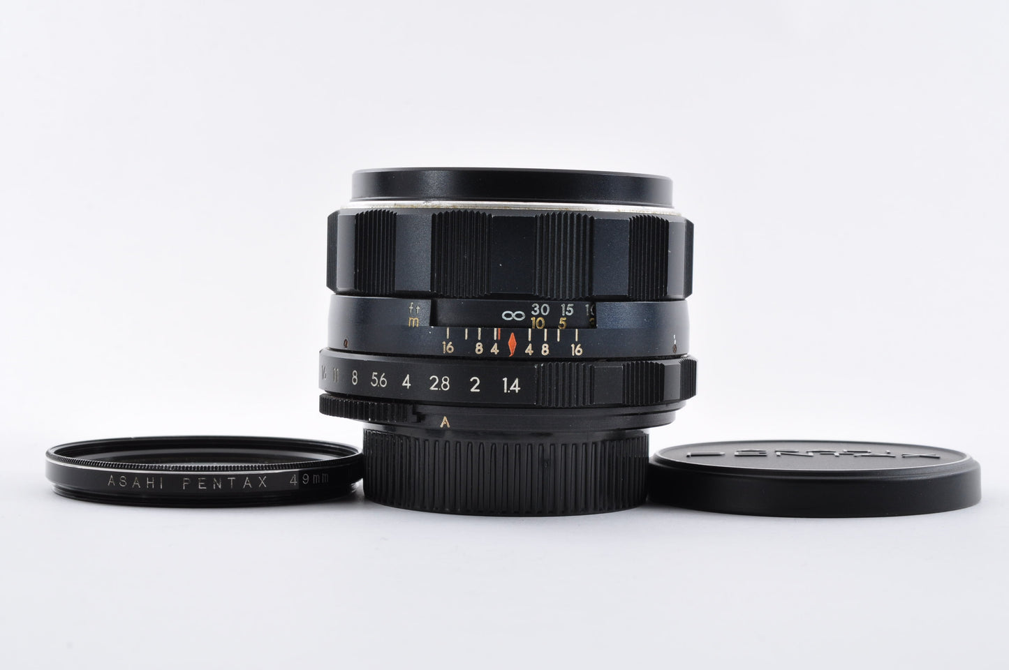 8 element early Maintained PENTAX SUPER TAKUMAR 50mm F1.4 Prime Lens From Japan #1063846