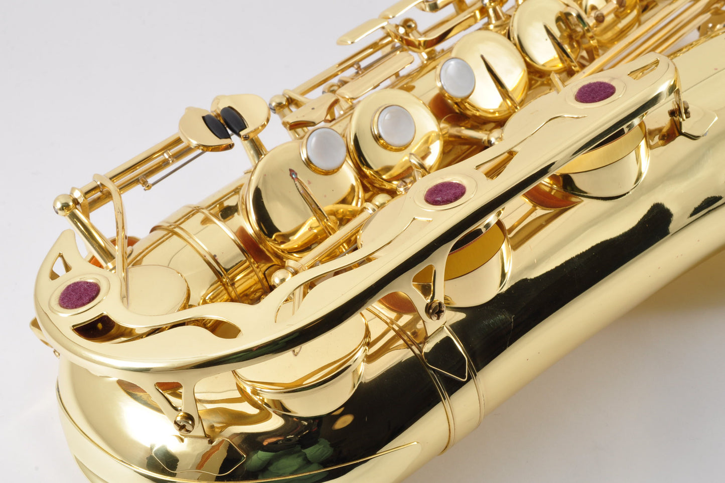 Yamaha YAS-32 Alto Saxophone Purple Logo Made In Japan Eb Key Used From Japan #038543