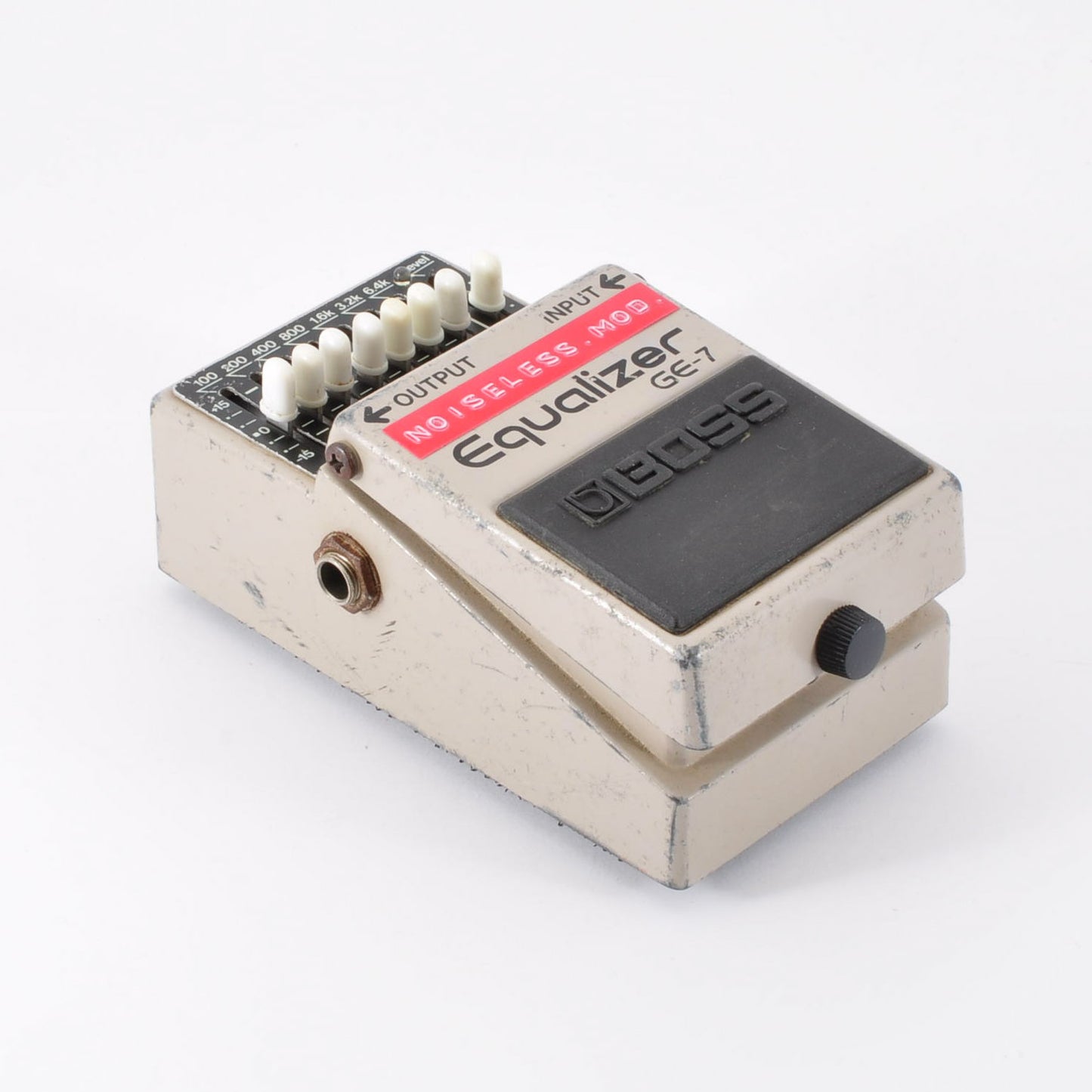Boss GE-7 Modified Noiseless Equalizer PSA.OK Made In Taiwan 1993 Guitar Effects Pedal Used From Japan #AF07548