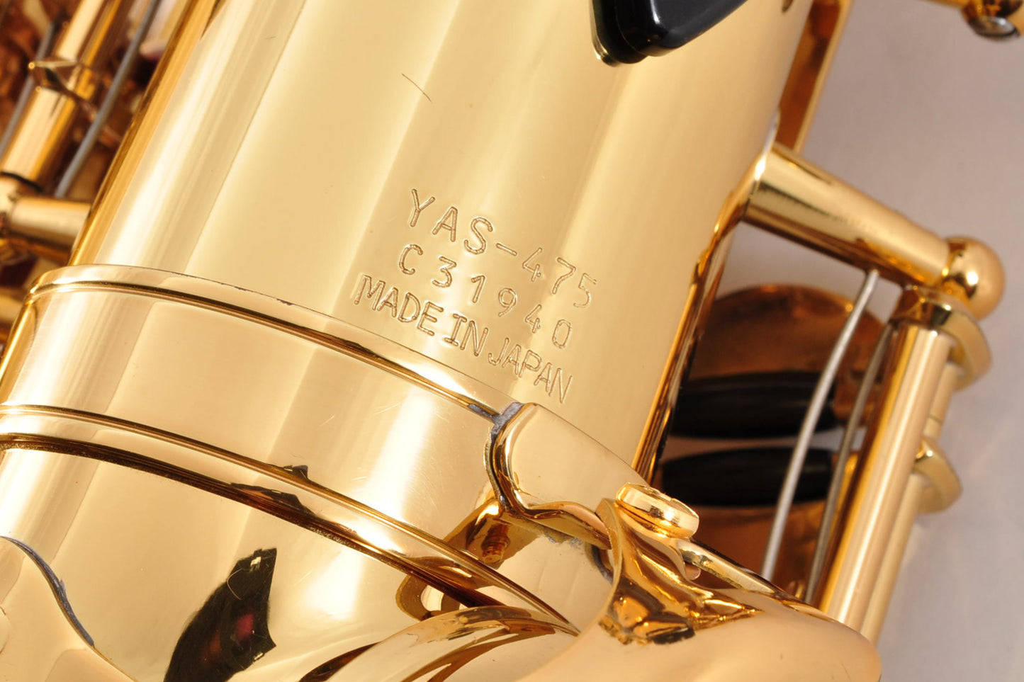 Yamaha YAS-475 Alto Saxophone w/Hardcase Mouthpiece Ligature Made In Japan Used From Japan #C31940