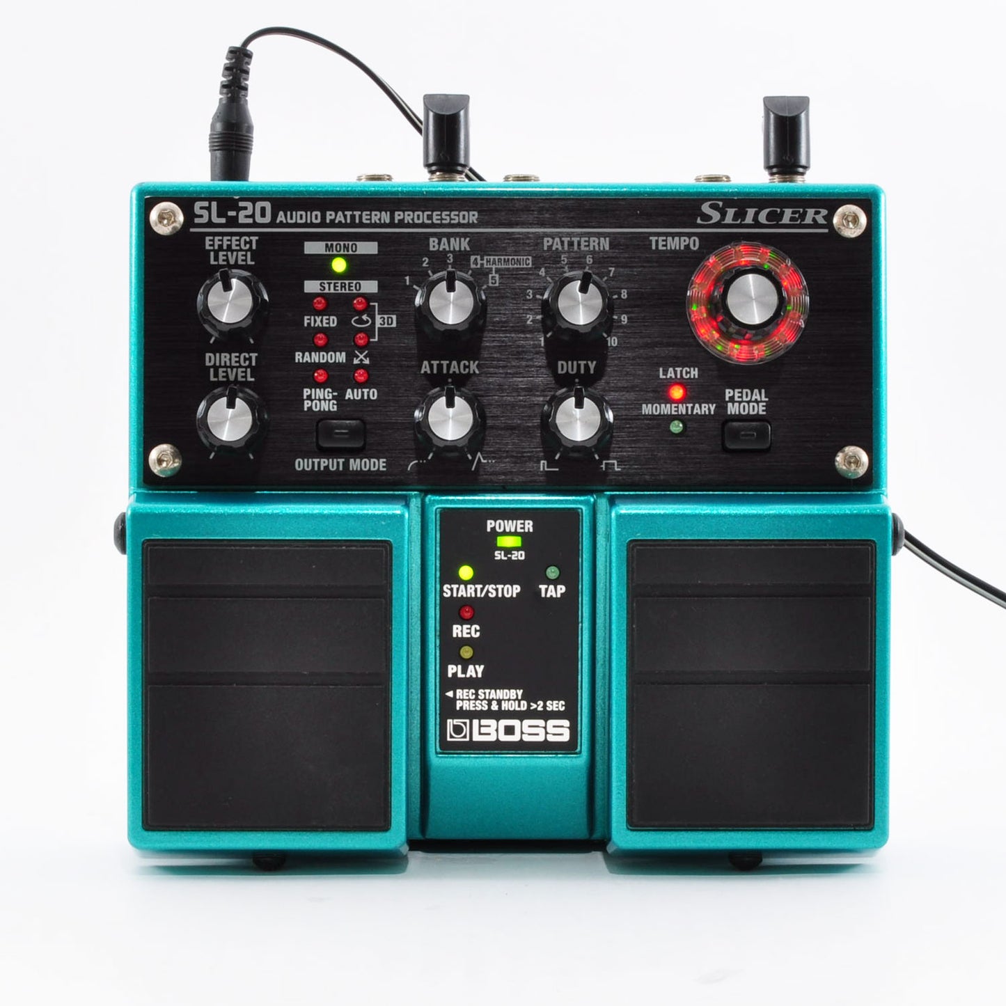 Boss SL-20 Slicer Audio Pattern Processor Guitar Effects Pedal Made In Taiwan Used From Japan #ZX32887