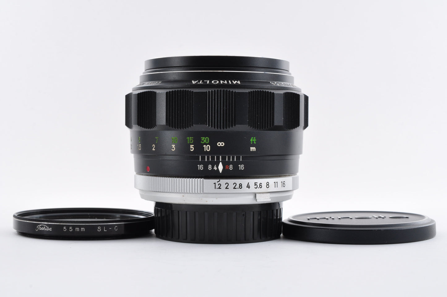 Minolta MC ROKKOR-PG 58mm F1.2 Maintained Standard Prime MF Lens From Japan #2510154